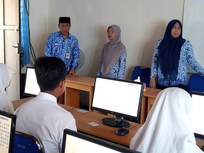 Kakankemenag Pantau UAMBN BK MTsN Kubar